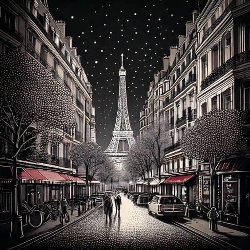 Paris skyline