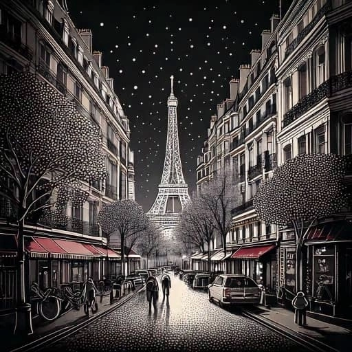 Paris skyline
